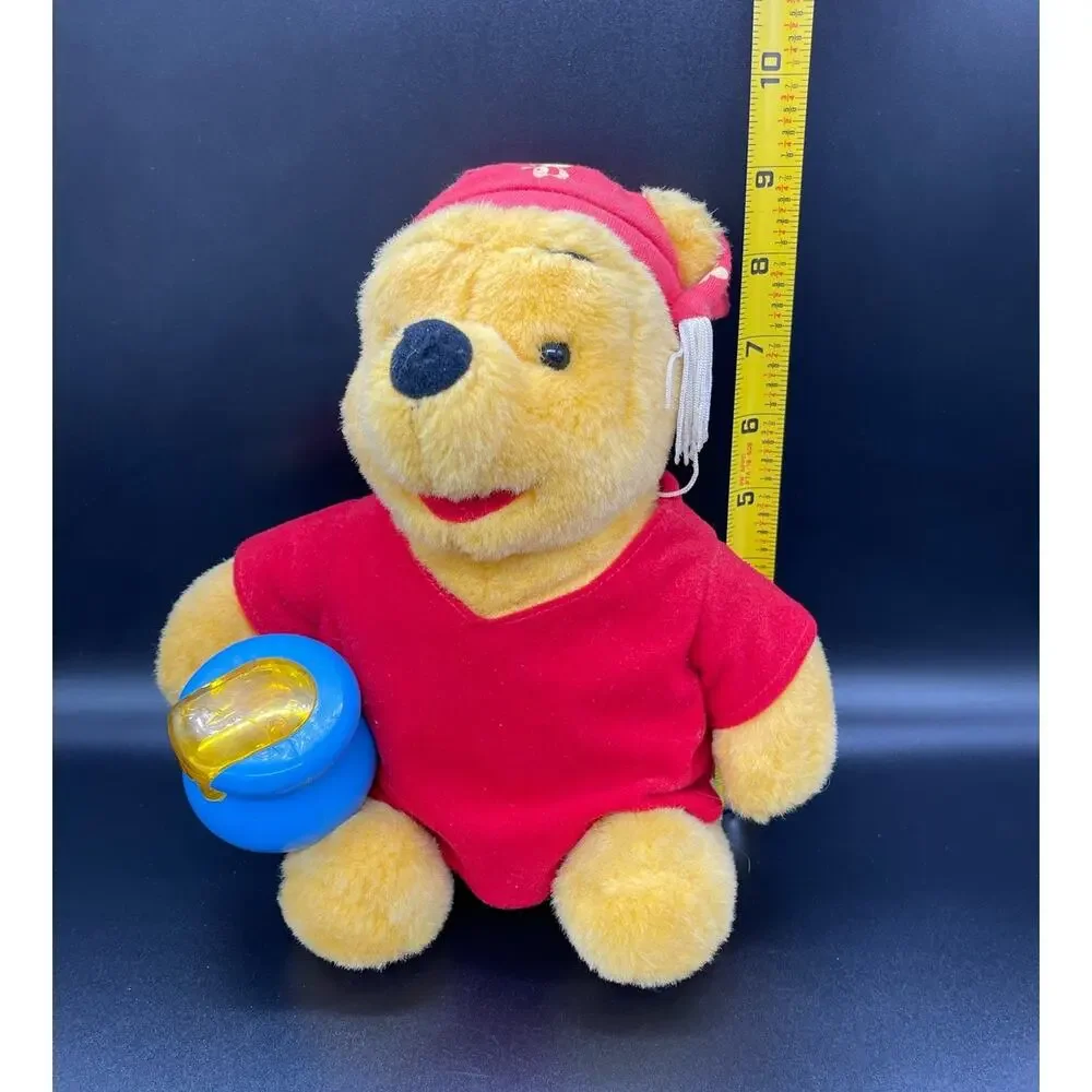 Vintage Disney Winnie the Pooh Plush Stuffed Animal 1998 by Mattel 11